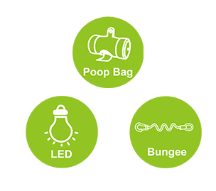 Retractable-Dog-Leash---Multi-functional-(any-combination)
