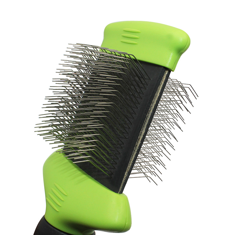 Double-Sided Flexible Pet Slicker Brush for Dogs and Cats【0101-020S/0101-020L】