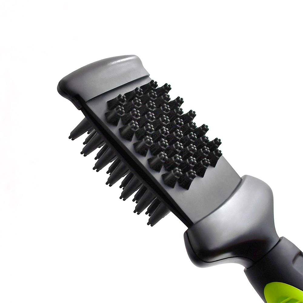 Double-Sided Pet Massage Bath Brush with Flexible Head for Dogs & Cats【0101-020-J】