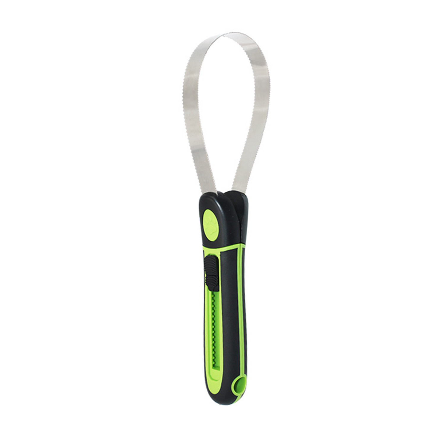Dual-Sided Adjustable-Blade Deshedder for Large Dogs and Horses【0101-022】