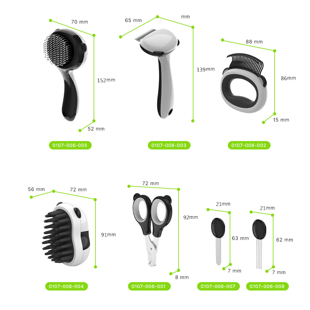 7-in-1 Cat Grooming Tool Set-02