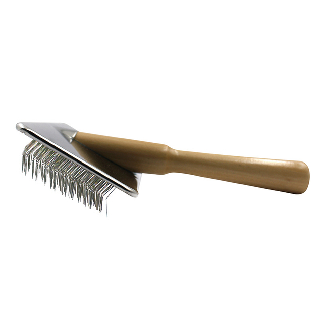 Wooden Handle Slicker Brush for Dogs and Cats【BMG062/ BMG089/ BNG118/ BMG122】