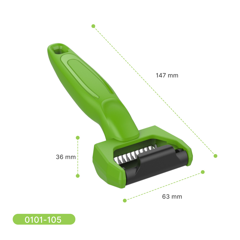 Safe Foldable Pet Dematting Rake-02