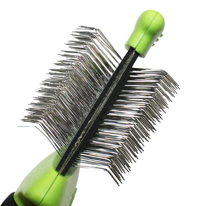 Double-Sided Flexible Pet Slicker Brush for Dogs and Cats【0101-020S/0101-020L】