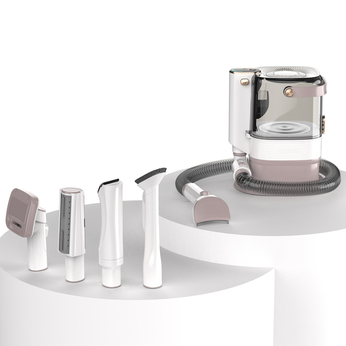 3.2L 6-in-1 Pet Vacuum Grooming Kit【GDV06】
