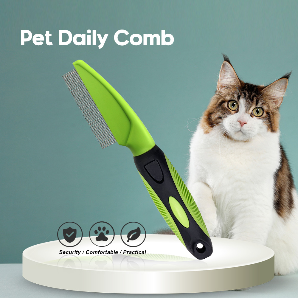 Rotating Pin Pet Comb with 68 Fine Pins-01