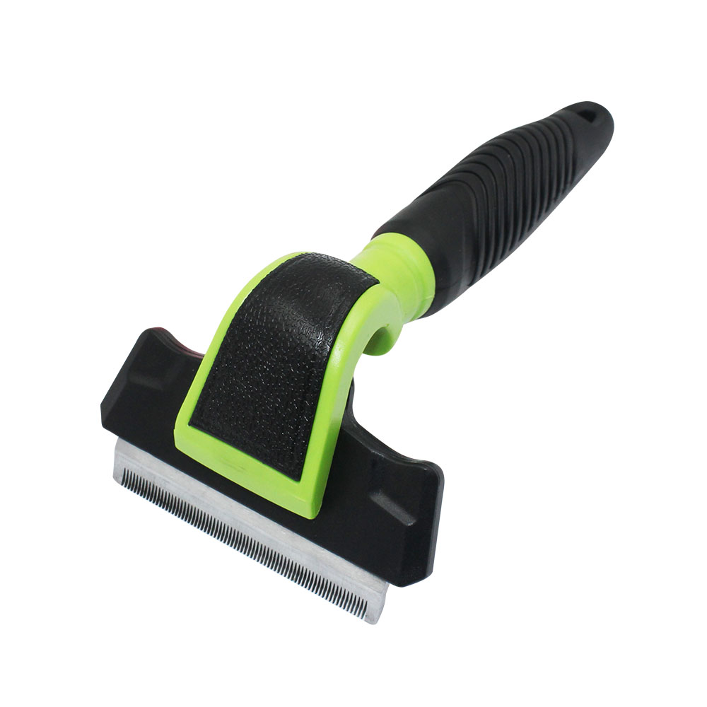 Straight-Blade Deshedding Tool with Interchangeable Heads for Dogs & Cats【DQT050/ DQT066/ DQT076/ DQT100】