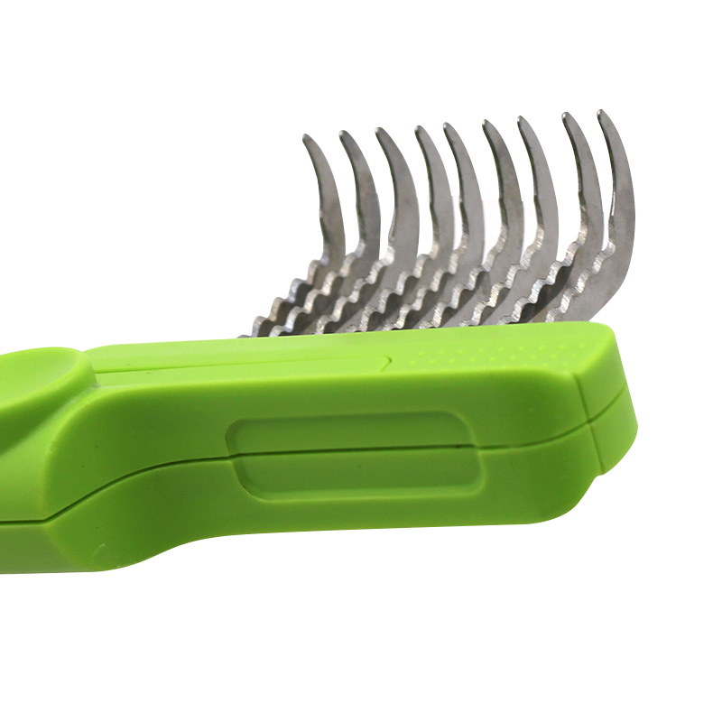 Long-Tooth Dematting Tool for Long-Haired Breeds【0101-034S / 0101-034L】