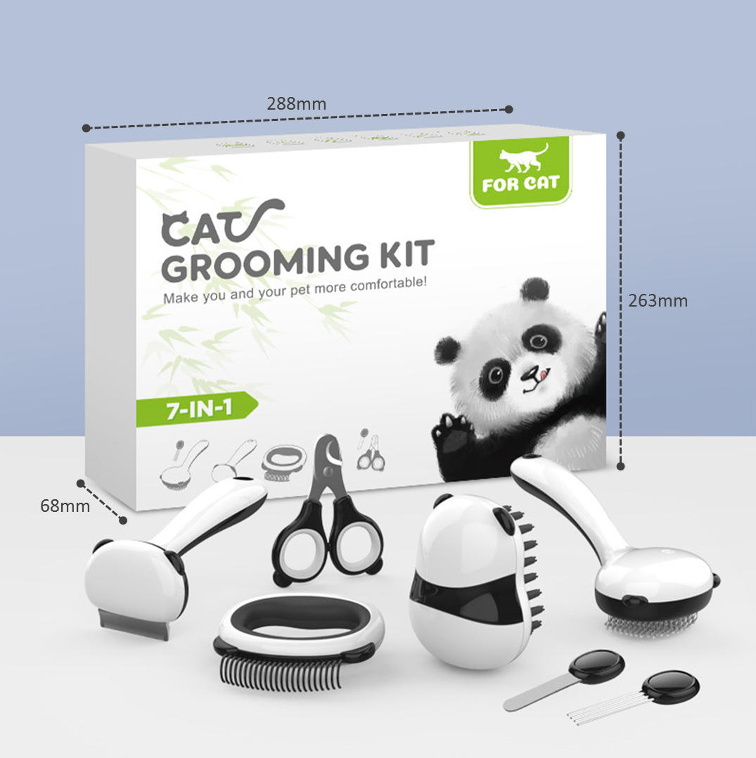 7-in-1 Cat Grooming Tool Set-04