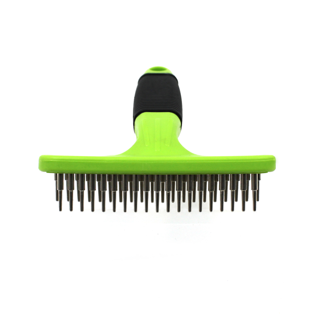 Double Row Undercoat Rake Comb for Dogs & Cats【CDP19-20】