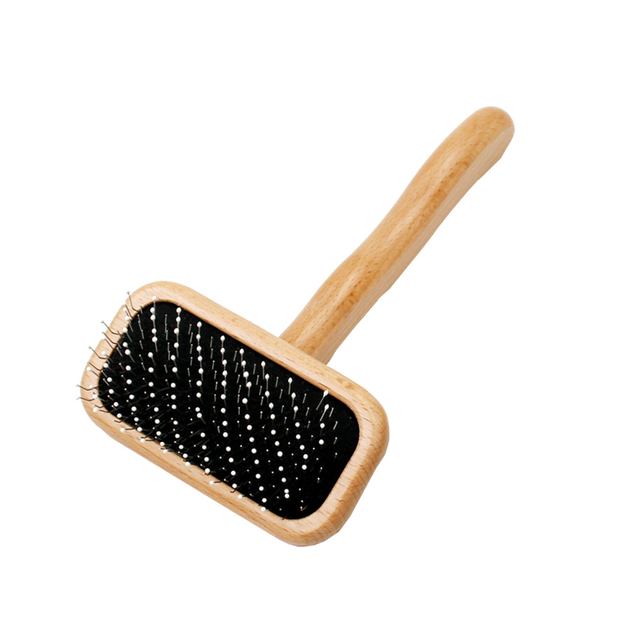 Solid Beechwood Slicker Brush for Dogs and Cats【0106-007/0106-008/0106-009/0106-010/0106-011/0106-012】
