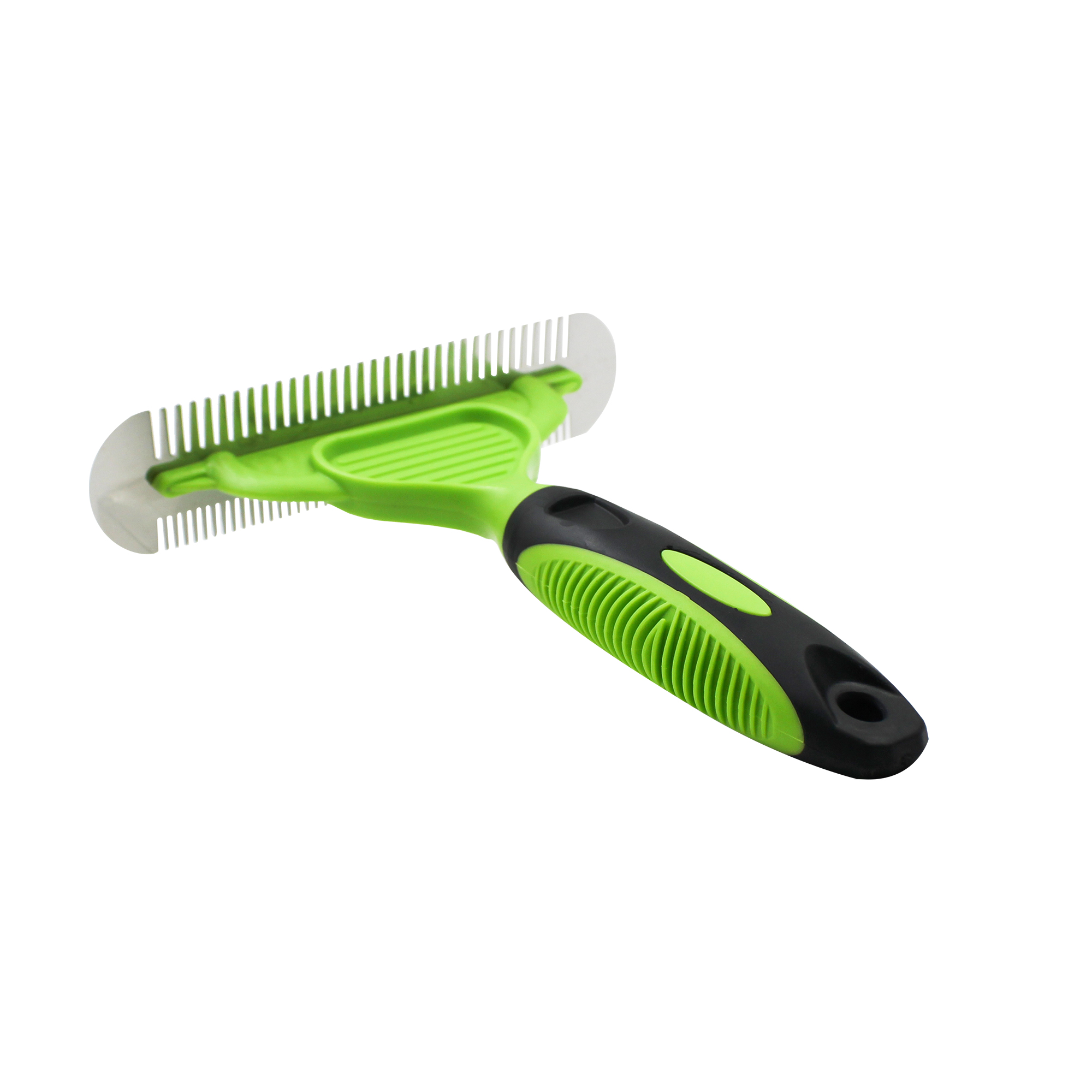 Double-Sided Rake Comb with Fine and Coarse Teeth for Big Dogs 【0101-005】