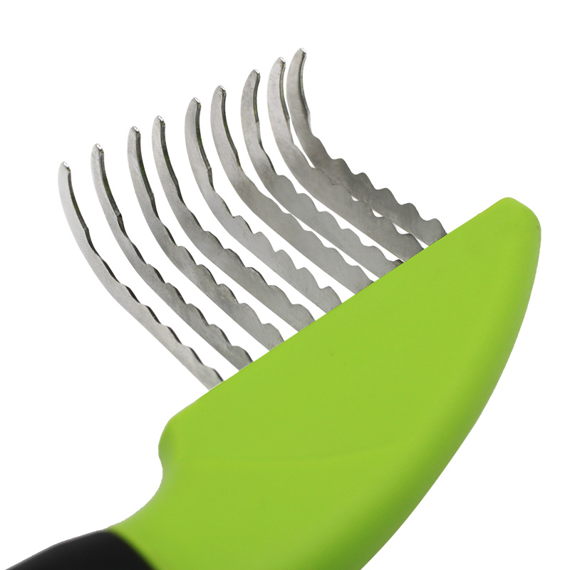 Long-Tooth Wave Blade Dematting Comb for Long-Haired Cats and Dogs【0101-003 / 0101-004】