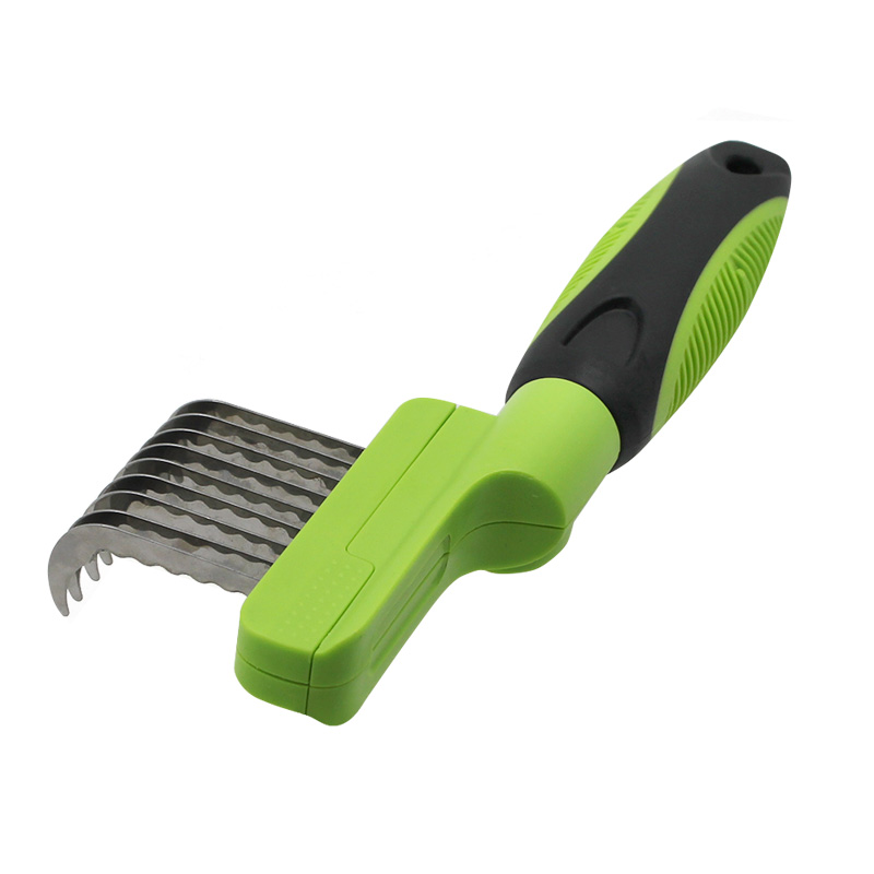 Long-Tooth Dematting Tool for Long-Haired Breeds【0101-034S / 0101-034L】