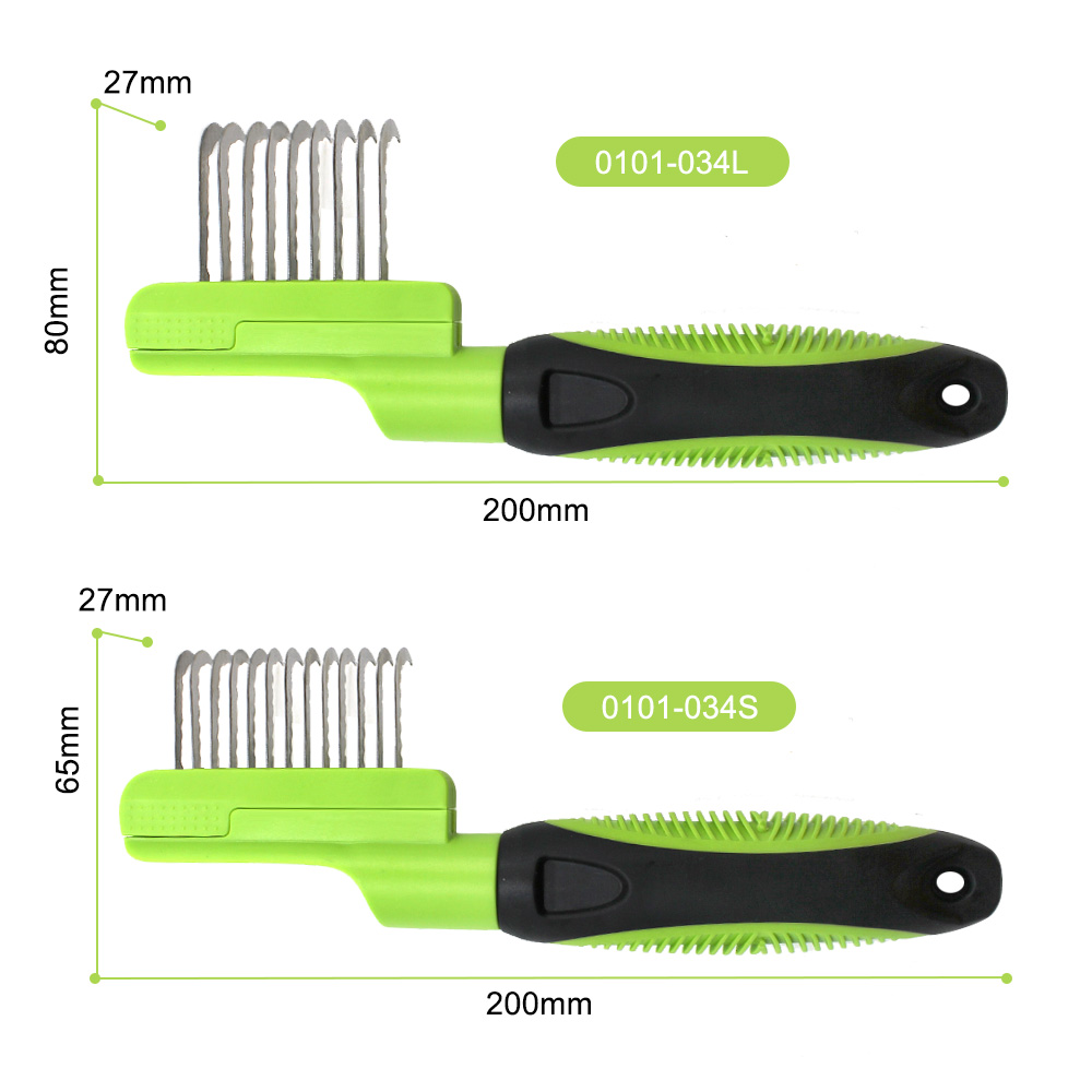 Long-Tooth Dematting Tool for Long-Haired Breeds-02