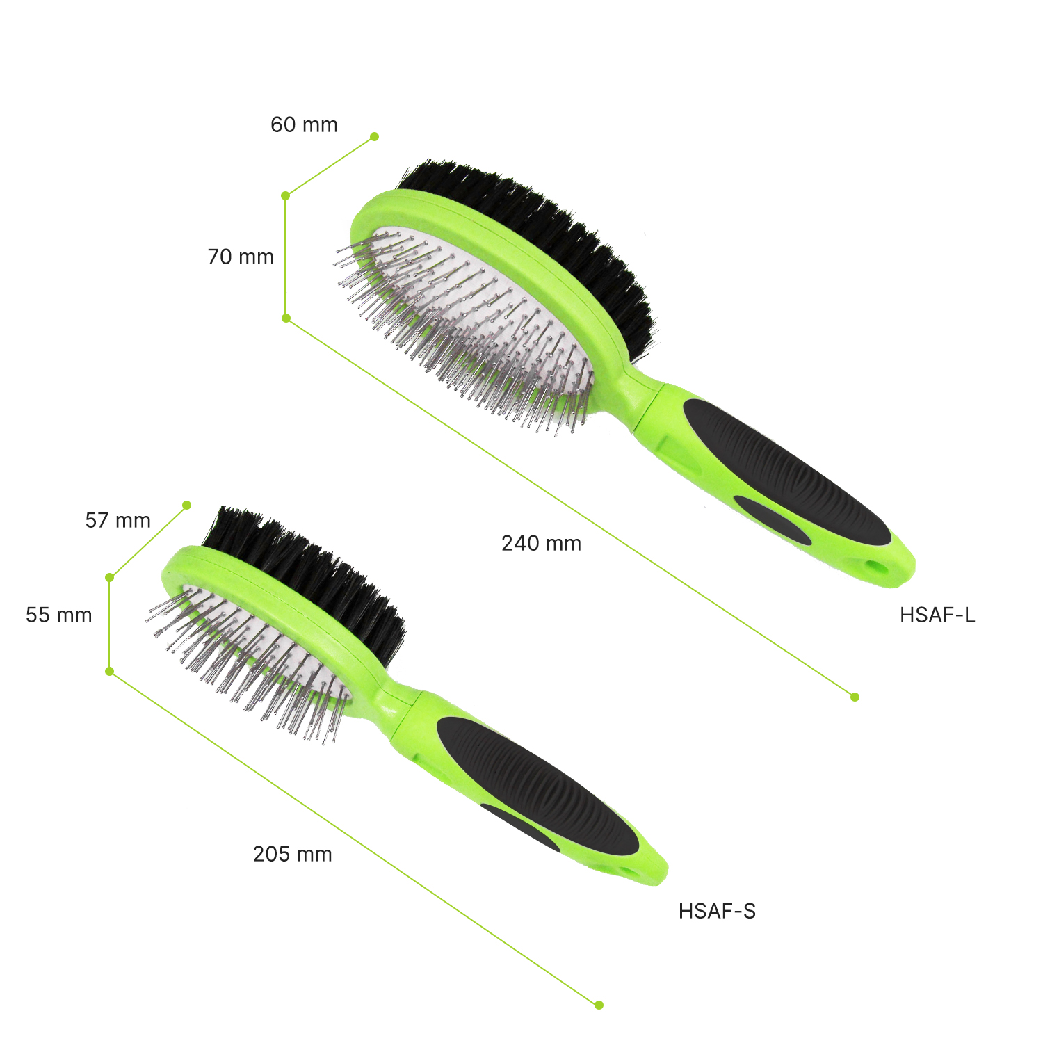 Pin and Bristle Double-Sided Pet Brush-02