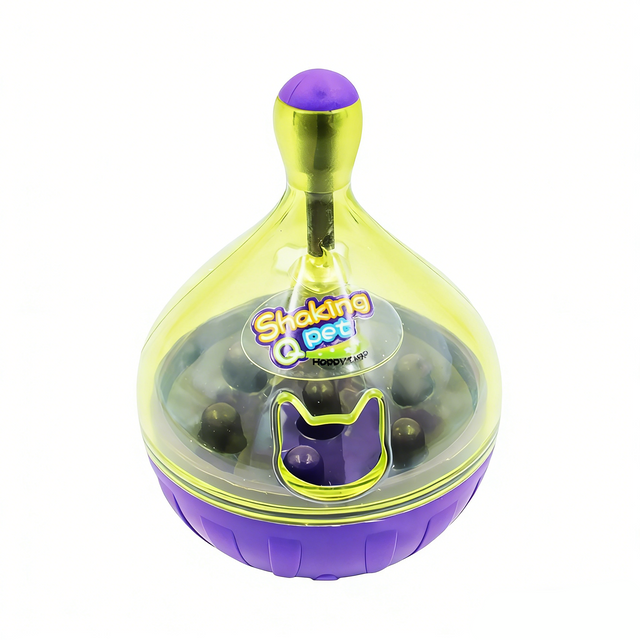 Interactive Treat Dispenser Wobbler Toy for Cats 【0201-002】