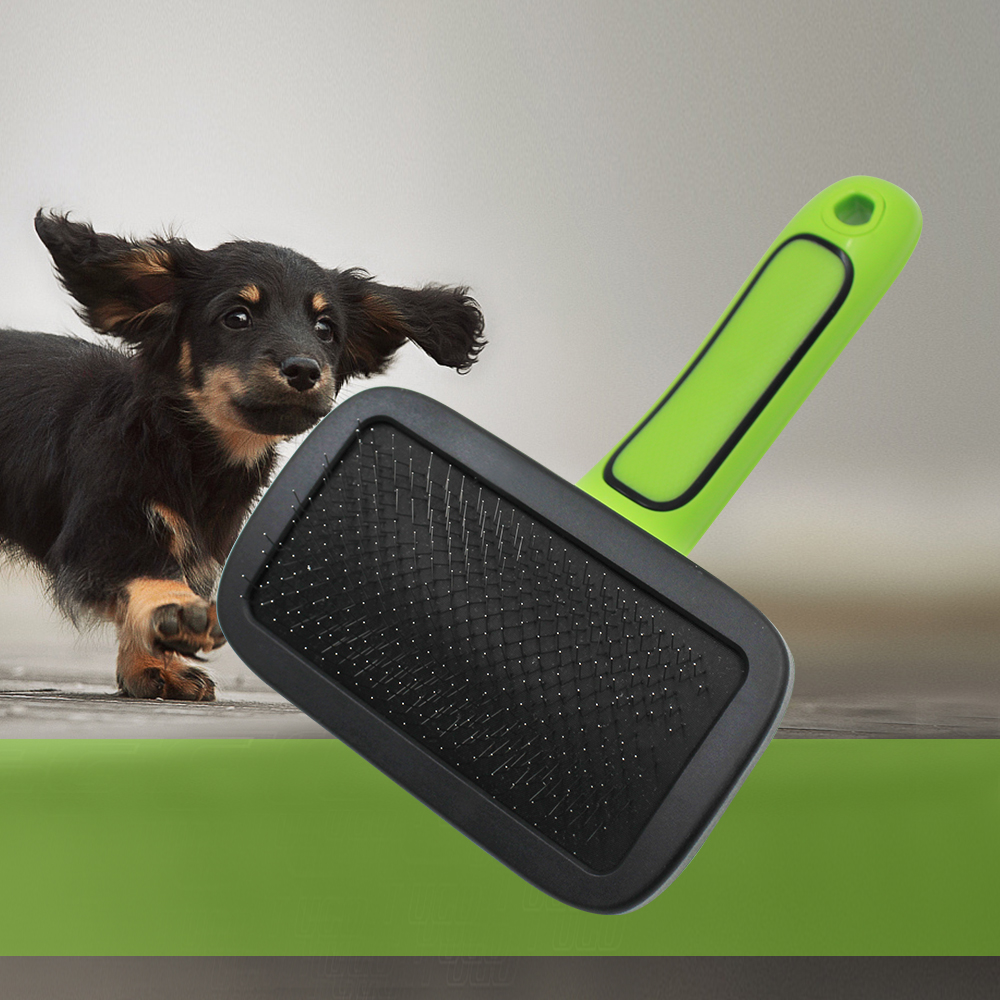 Curved Pet Slicker Brush-01