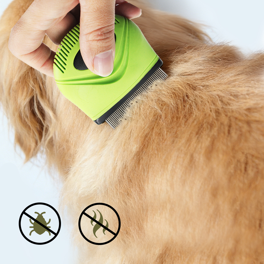 Extra-Fine Tooth Pet Flea Comb-01