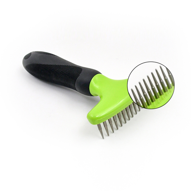Pet Undercoat Rake Comb for Dogs and Cats【0101-080/0101-081】