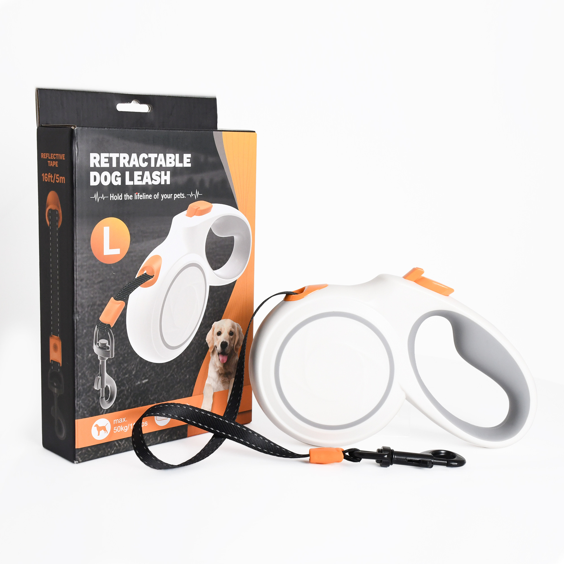 Retractable Dog Leash【HB03XS/HB05S/HB05M/HB05L】