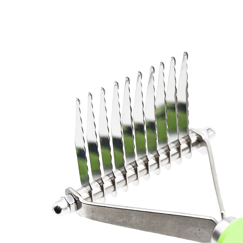 Long-Tooth Rake Dematting Comb for Long-Haired Dogs & Cats【FSQ10】