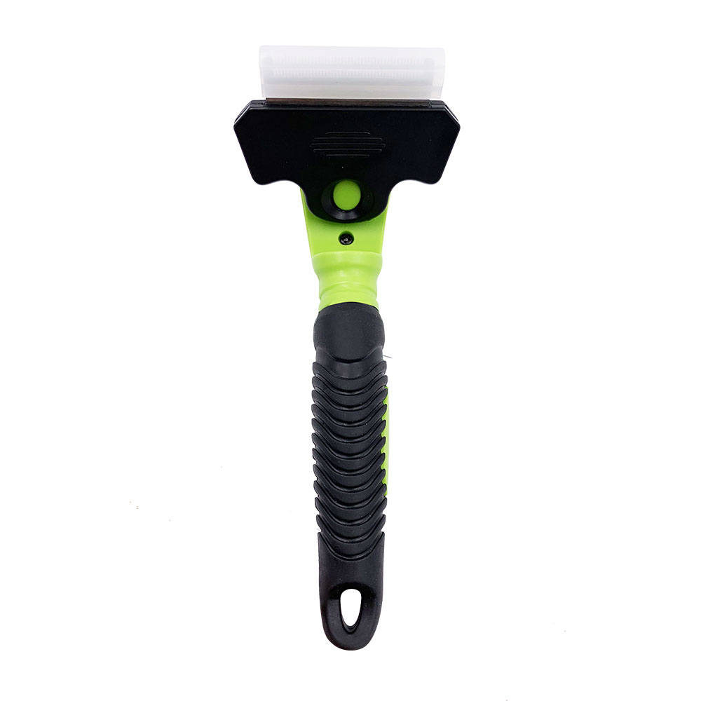 Straight-Blade Deshedding Tool with Interchangeable Heads for Dogs & Cats【DQT050/ DQT066/ DQT076/ DQT100】