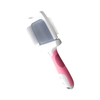 Flexible Head Dual-Sided Pet Slicker Brush with Soft & Hard Extra Long Bristles for Dogs and Cats【0101-146】