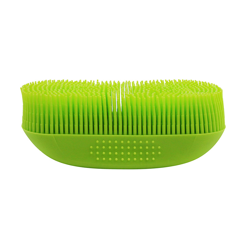Pet Bath Massage Brush with Soft Bristles for Sensitive Dogs & Cats【RB011】