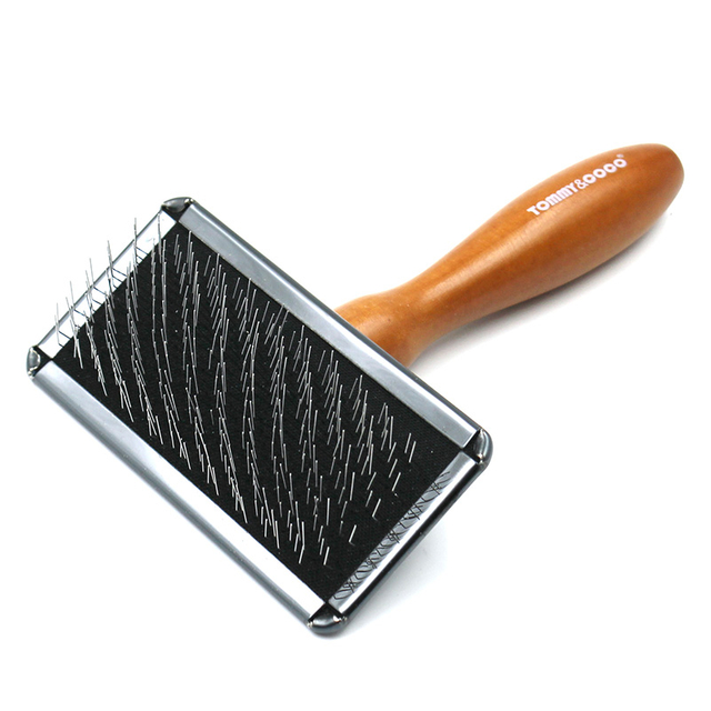 Wooden Handle Slicker Brush for Dogs and Cats【0106-001/0106-002/0106-003/0106-004/0106-005/0106-006】