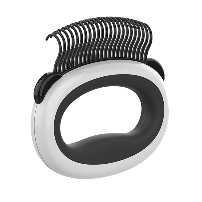 Cat Curved-Hook Soft-Tooth Rake Comb&nbsp;【0107-006-002】
