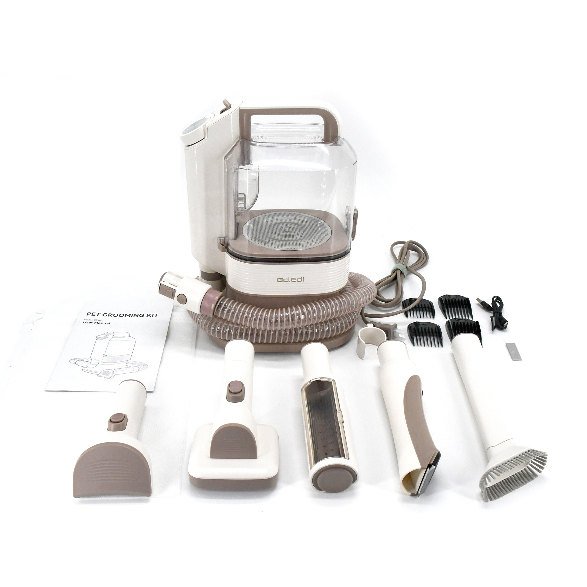 6 in 1 Pet Grooming Vacuum Cleaner-3.2L【GDV03】