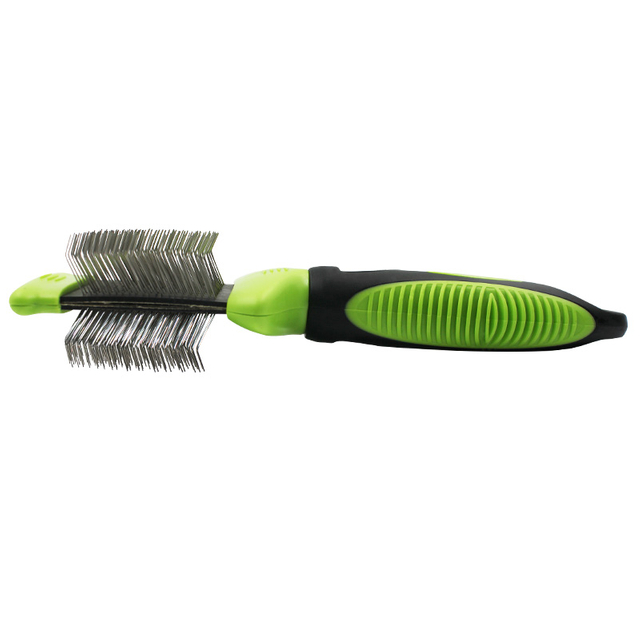 Double-Sided Flexible Pet Slicker Brush for Dogs and Cats【0101-020S/0101-020L】