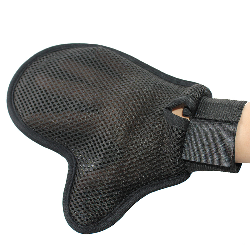 Pet Grooming Glove with Tipped Pin Brush for Long & Medium Fur Dogs and Cats 【RB018】