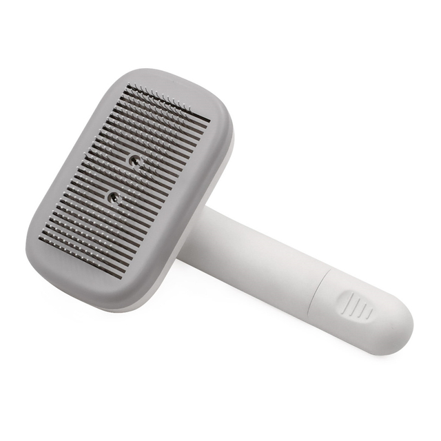 Anti-static Ionic Pet Slicker Brush with Self-Cleaning Function 【0101-124】