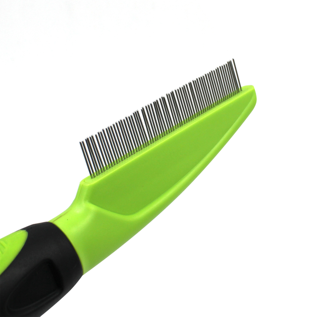 Rotating Pin Pet Comb with 68 Fine Pins for Dogs and Cats 【0101-002】
