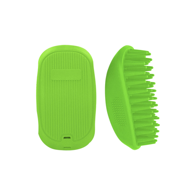 Pet Massage Shampoo Brush with Long Conical Teeth【RB012】