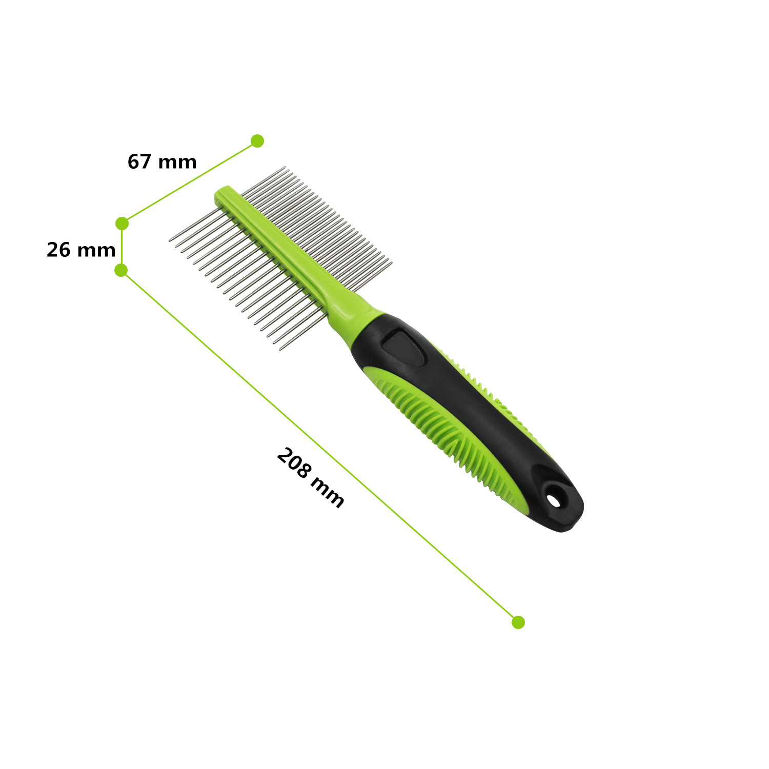Double-Sided Pet Grooming Comb-02