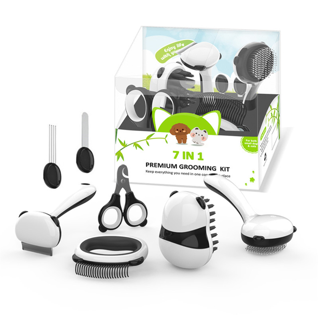 7-in-1 Cat Grooming Tool Set【0107-006】