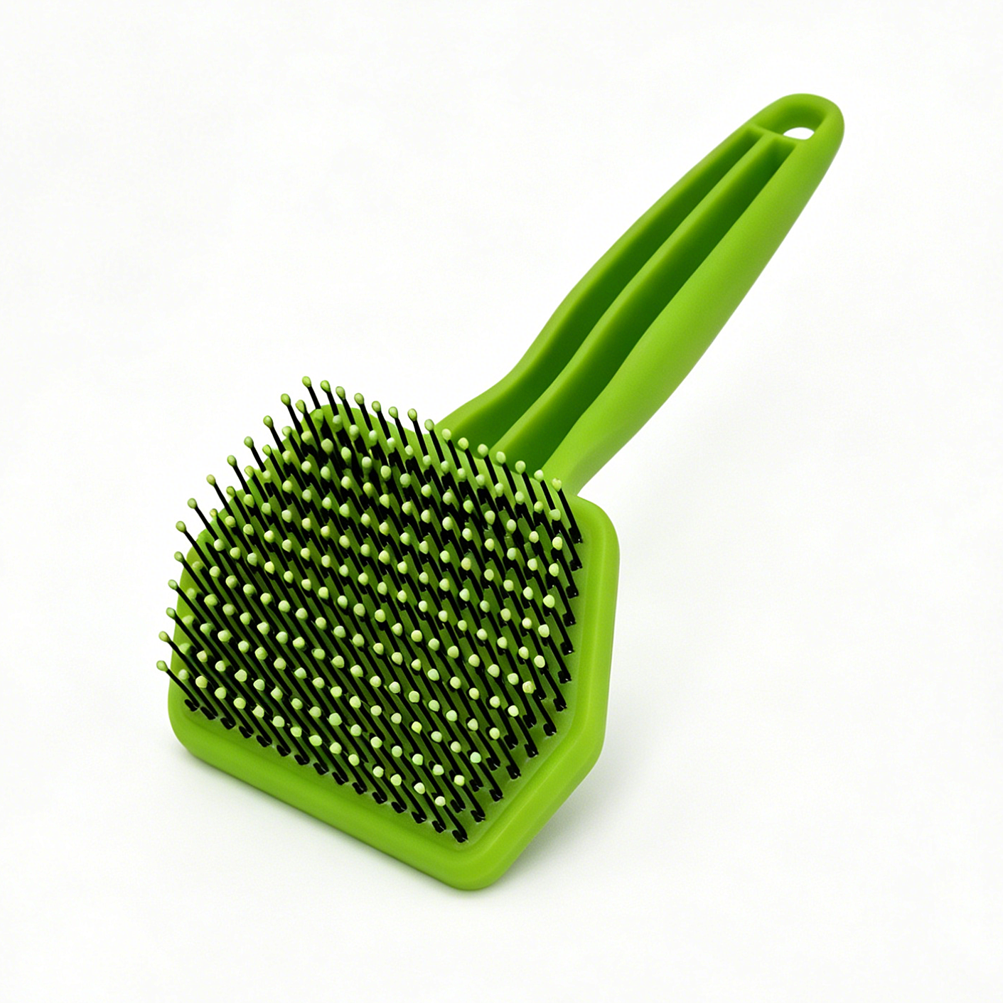 Compact Nylon Pin Pet Brush with Rounded Tips for Dogs and Cats【0101-104】