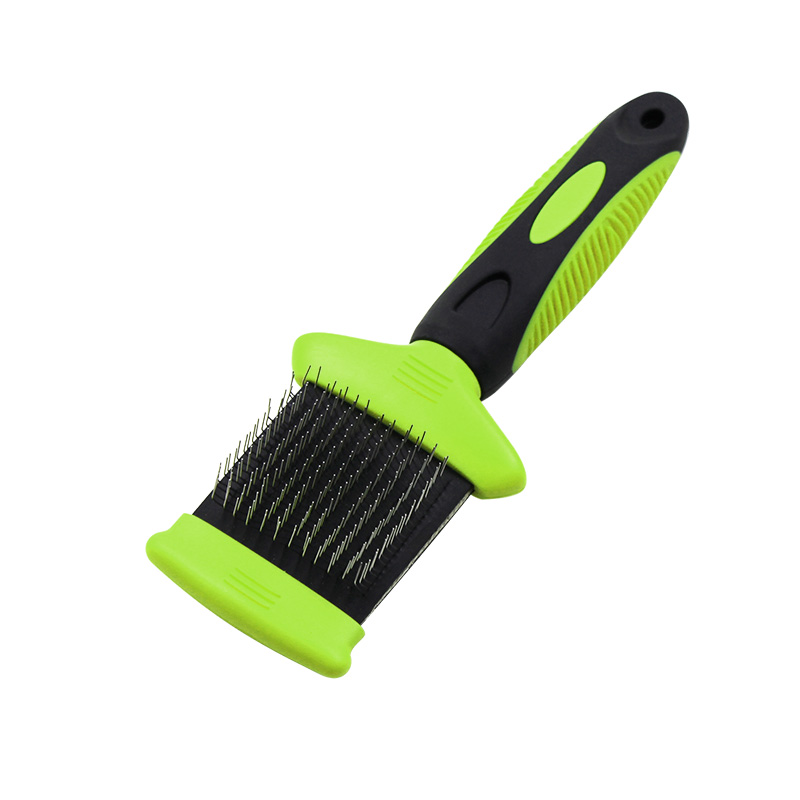 Double-Sided Flexible Pet Slicker Brush for Dogs and Cats【0101-020S/0101-020L】