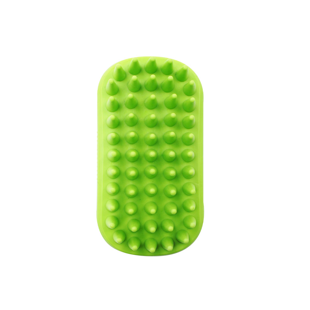 Pet Massage Shampoo Brush with Long Conical Teeth【RB012】