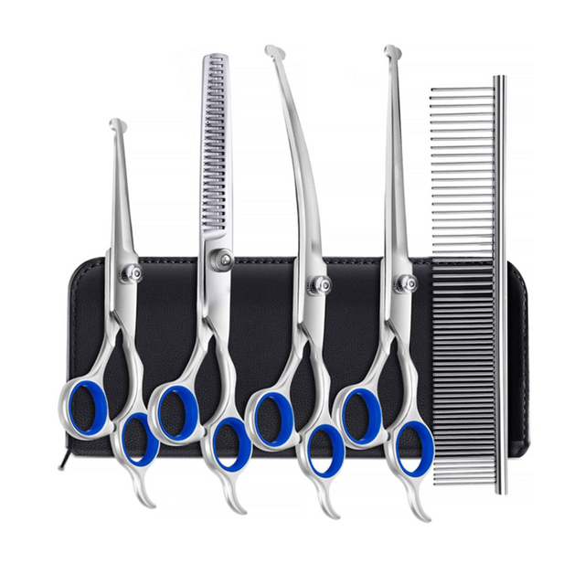 5 in 1 Dog Grooming Scissors Kit【SH0605S】