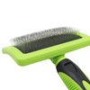 Curved Square Pet Slicker Brush – Custom Long Pins Available for Dogs and Cats【BSAK069/ BSAK094/ BSAK121/ BSAK125】